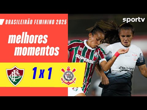 Gols e lances de Fluminense x Corinthians