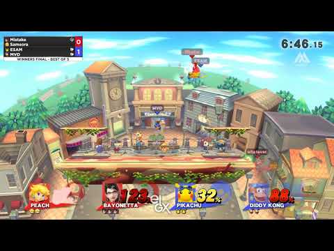 Mistake & Samsora vs ESAM & MVD - EGLX 2018 - Wii U Doubles Winners Final