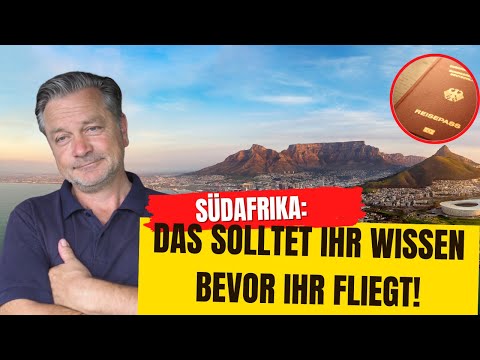 What you need to know for your trip to South Africa: travel preparations and entry tips!