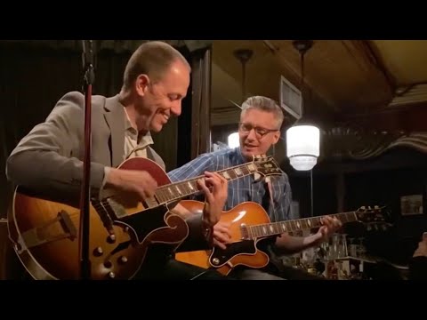 Andy Brown and Joel Paterson Duo Jazz Guitar at the Green Mill in Chicago on 6/23/22