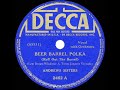 1939 HITS ARCHIVE: Beer Barrel Polka - Andrews Sisters