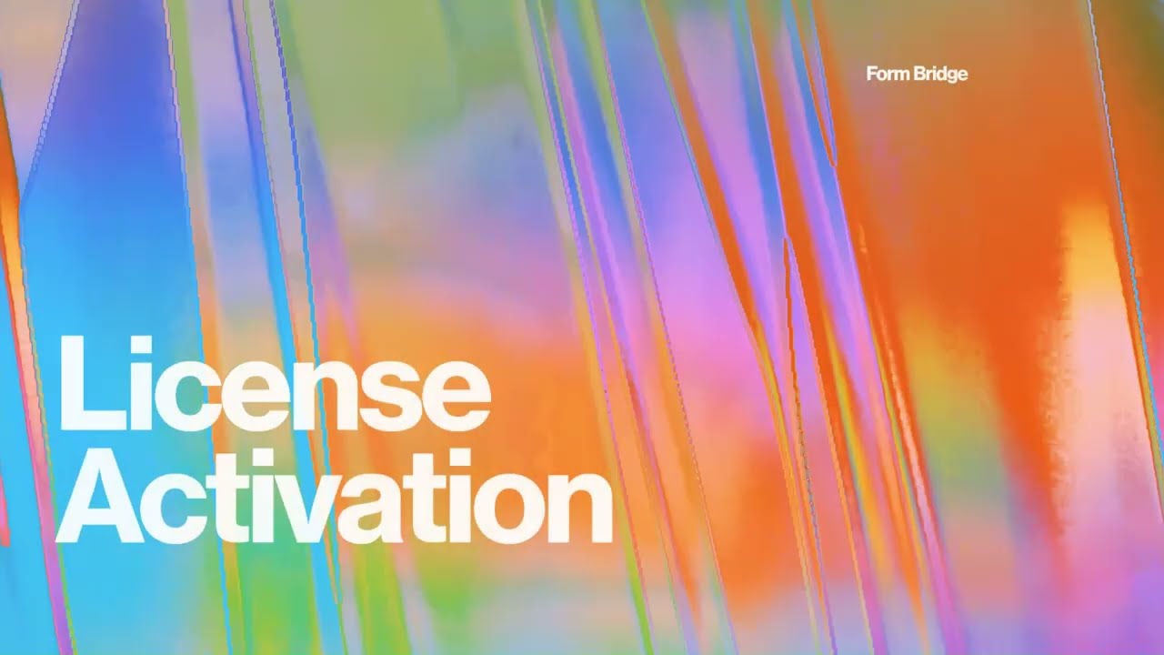 License Activation video thumbnail