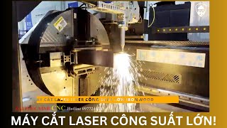 Máy cắt laser fiber công suất lớn cho sản xuất công nghiệp Ironwood