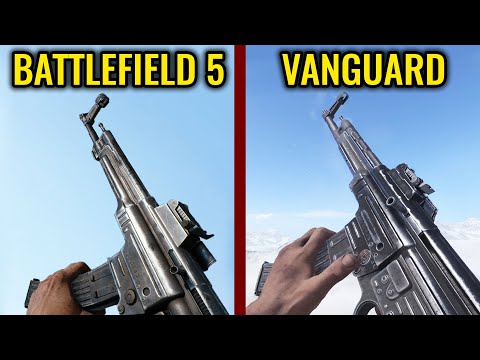 COD Vanguard vs Battlefield 5 - Weapons Comparison