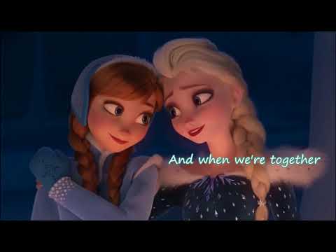 When We're Together ~ Karaoke (Olaf's Frozen Adeventure)