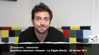 L’Œil du spectacle Interview Cocoon La Cigale 25 février 2017