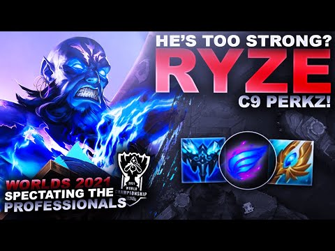 IS RYZE TOO STRONG? - Spectating the Pros: C9 Perkz | League of Legends