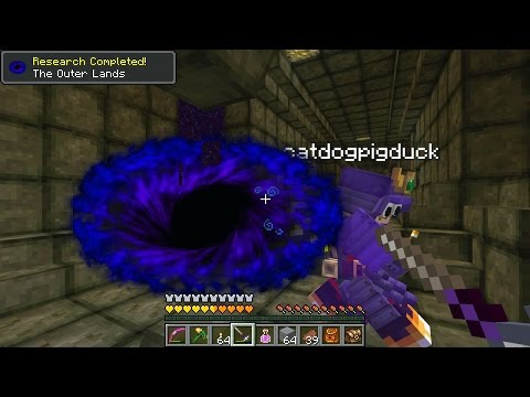 Primus Direwolf20 SMP 40 - Thaumcraft Outer Lands with Catdogpigduck Pt 2 - Modded 1.7.10 Minecraft
