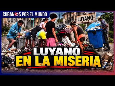 Luyanó: vecinos recogen latas de cerveza tiradas a la basura