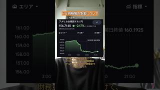 【考察】ドル円相場の急変について #為替 #ドル円 #財務省 #円安 #円弱