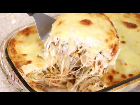 OVEN-BAKED PASTA WITH CHICKEN - MEGA COMPLETE MEAL - EASY - ISAMARA AMÂNCIO