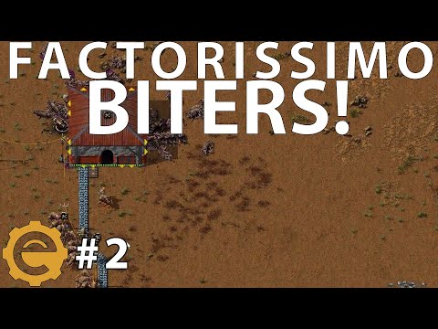 Biters! | Factorio Factorissimo #2