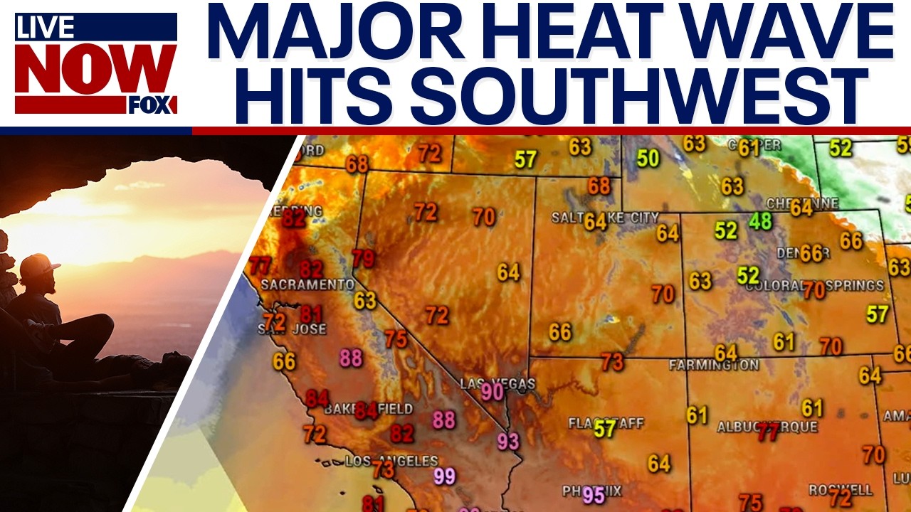 Major heat wave shatters record highs across Southwest