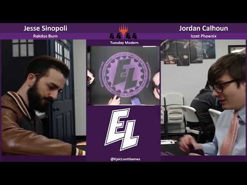 Featured Matches - Modern: Rakdos Burn vs Izzet Birds