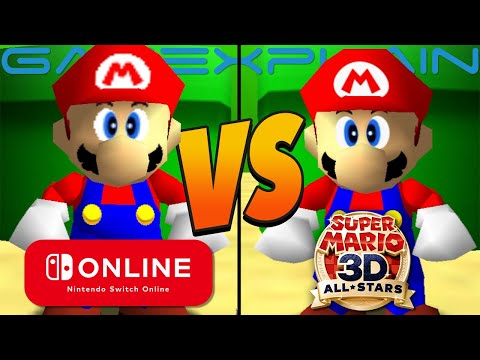 "So Long ??? Bowser" is BACK in Super Mario 64! ~ NSO Expansion Pack Comparison (Graphics & Audio)