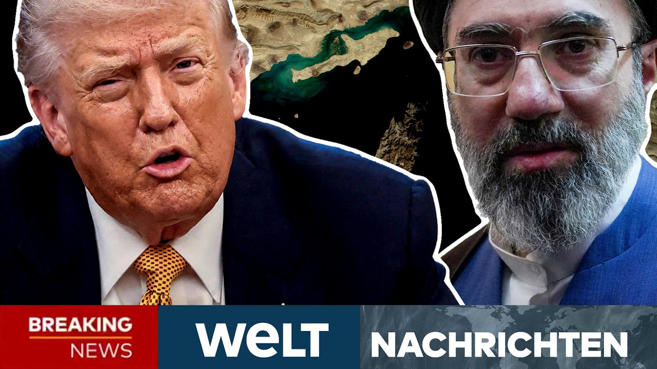 IRAN-KRIEG: Überraschung! Neue Wende von Donald Trump! Die Mullahs kontern mit Drohung! I WELT LIVE