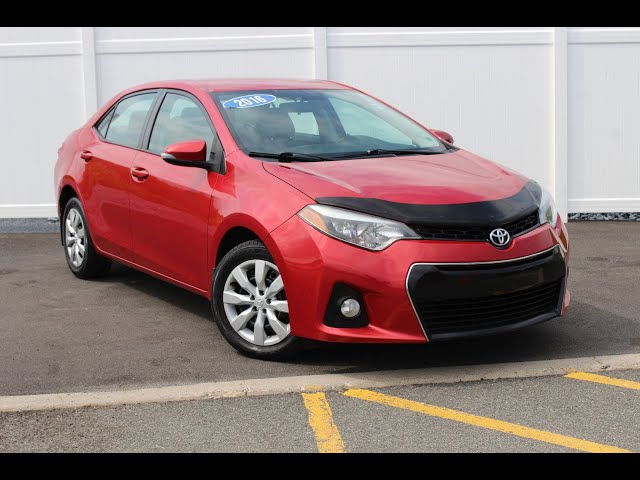 2016 Toyota Corolla S | Roof | Nav | Cam | USB | HtdSeats | Blue in Cars & Trucks in Saint John
