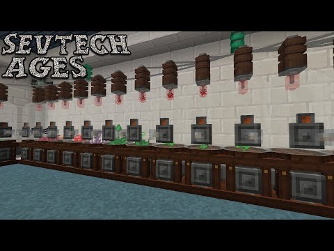 Starting Mystical Agriculture : SevTech Ages Lp Ep #63 Minecraft 1.12