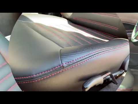 INTERIOR PERSONALIZADO VW SAVEIRO | BANCOS COM DETALHES EM VERMELHO ❤️❤️