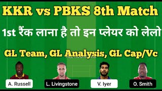 kkr vs pbk Fantasy team match preview depths analysis