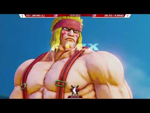 Canada Cup Gaming Vancouver series SFV EG JWong vs EG K Brad Grand Finals