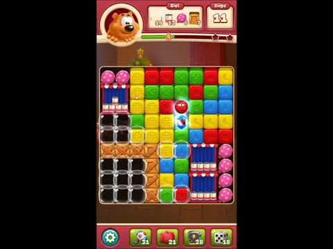 Toon Blast Level 2168 - NO BOOSTERS 🐻🐺🐱 | SKILLGAMING ✔️