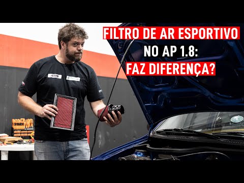 TEST: Does the SPORTS AIR FILTER in the ORIGINAL AP 1.8 make a difference? We tested it!