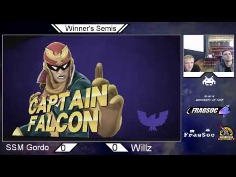 Fragsoc 4 - SSM | Gordo (King Dedede) Vs. Willz (Cpt. Falcon) - Sm4sh Winner's Semis