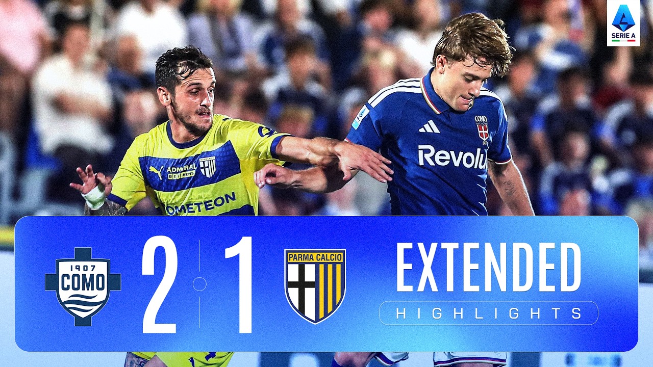 MAXI SINTESI COMO-PARMA 2-1 | EXTENDED HIGHLIGHTS | SERIE A ENILIVE 2026/27