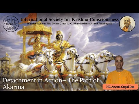 14th July ’25 | Gita Class (BG 04.20) | Detachment in Action– The Path of Akarma | ISKCON Indore