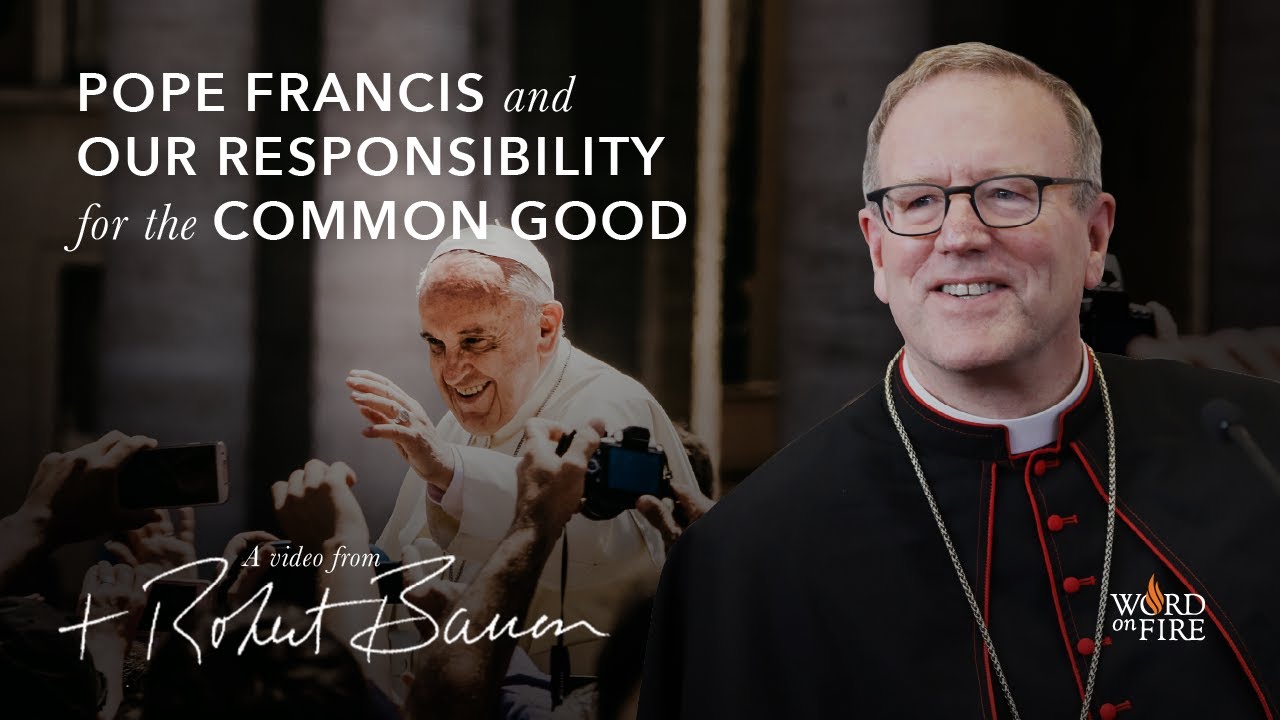 Bishop Barron on Pope Francis and Our Responsibility for the Common Good