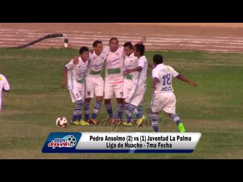 PEDRO ANSELMO (2) vs (1) JUVENTUD LA PALMA - FÚTBOL HUACHANO - 7MA FECHA/2017.