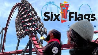 WE WENT TO SIX FLAGS GREAT ADVENTURE