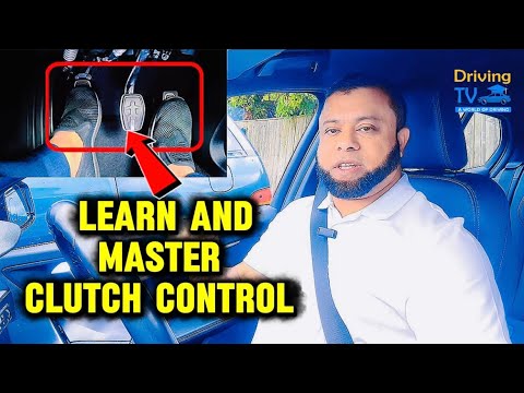 Learn And Master Clutch Control || Slow Traffic Moving Manual Car 