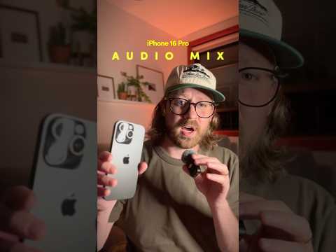 iPhone 16 Pro Audio Mix vs DJI MIC 2