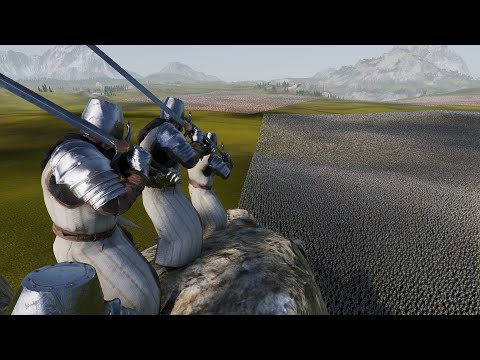 3 ARMIES OF 300,000 SPARTANS VS ROMANS VS HEAVY KNIGHTS - UEBS 2 - Ultimate Epic Battle Simulator 2