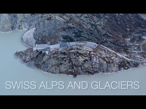 The Swiss Alps | Glaciers and Passes | Aerial 4K Drone Video (6K)