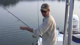 Brad Cotter fishing on 