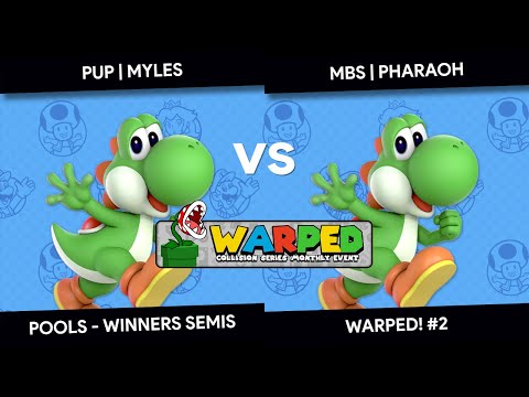 Warped! #2 - Myles (Yoshi) vs Pharaoh (Yoshi) - Pools - Winners Semis