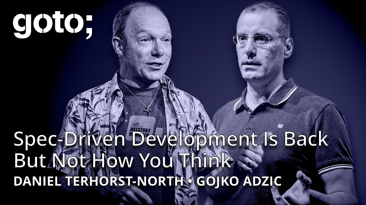  Spec-Driven Development Is Back. But Not How You Think