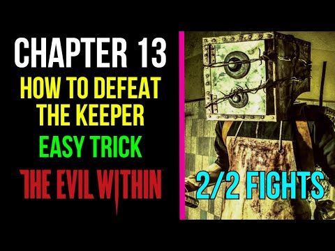 How To Defeat Boxhead Fight (Easy Trick) | Chapter 13 | The Evil Within | MP Trophy