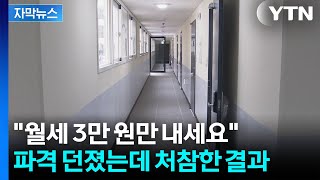 [자막뉴스] 야심차게 공개했는데 대실패...뼈 아픈 '3만 원 주택'  / YTN