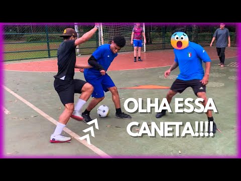 SHOW DE DRIBLES! - TEVE CANETA ATÉ DO GOLEIRO 😱 - RACHÃO