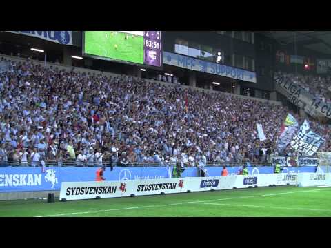 Malmö FF-Sparta Prag 2-0. 2014-08-06. CL-kval. Läktarfilm.