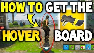 How to UNLOCK The HoverBoard in Fortnite Save The World - Hoverboard Gameplay