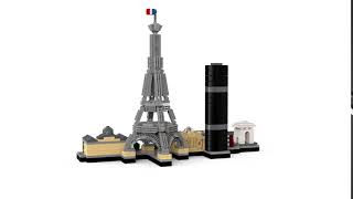 LEGO Architecture Париж (21044) - відео 1