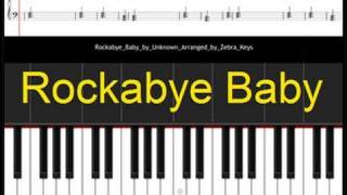 Rockabye Baby Free Sheet Music - Learn Piano