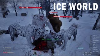 凍える大地でのサバイバル生活【Ice World】