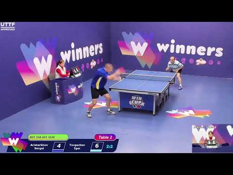 WINners CUP table 2  01.12 Aristarkhov Sergei - Torgachev Igor 17:30