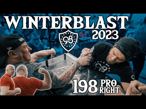 2023 Winterblast by 98% Armwrestling | 198 Pro RIGHT Hand